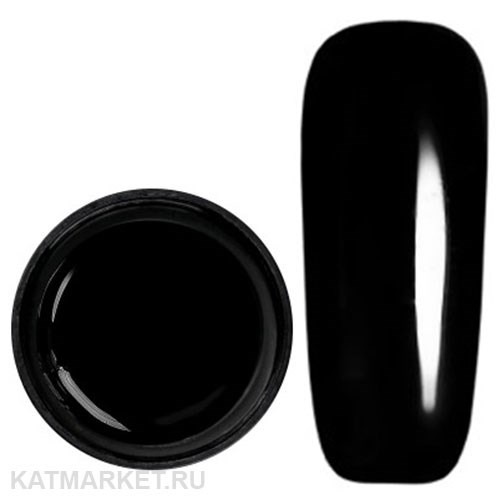 Elpaza 5мл Гель-краска, черная 02 11201002