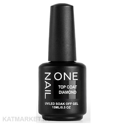 OneNail Top coat Diamond без липкого слоя, без УФ фильтра 15мл 13302021
