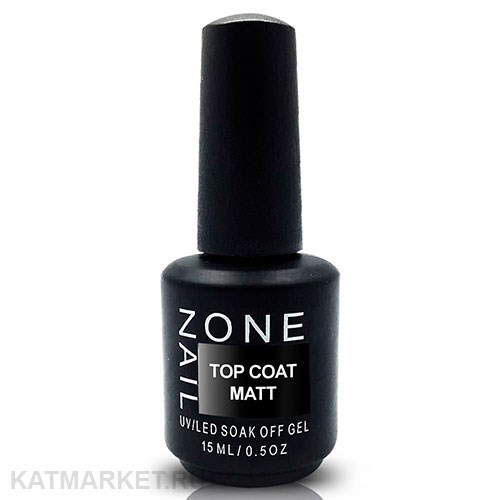 OneNail Top coat Matt без липкого слоя, с УФ фильтром (new formula) 15мл 13302041