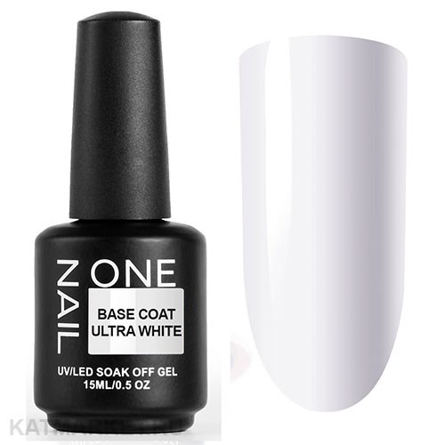 OneNail 15мл Base Coat Ultra White 13303019