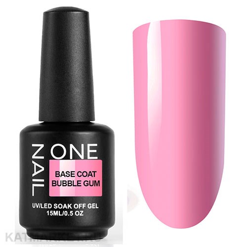 OneNail 15мл Base Coat Bubble Gum 13303023
