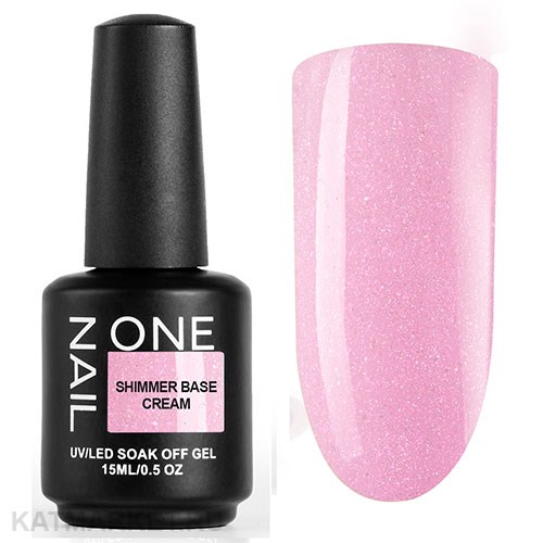 OneNail 15мл Cream Shimmer Base (легкие в снятии) 13304005