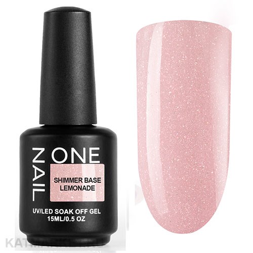 OneNail 15мл Shimmer Base Lemonade (легкие в снятии) 13304006