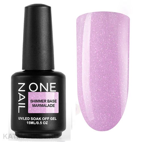 OneNail 15мл Shimmer Base Marmalade (легкие в снятии) 13304007