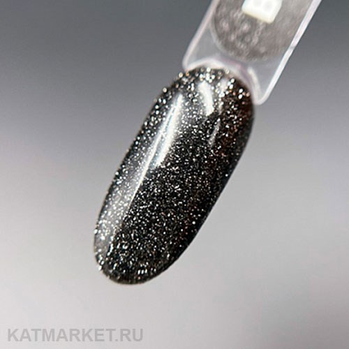 PatrisaNail 8мл Светоотражающий гель-лак Black Flash 10968114