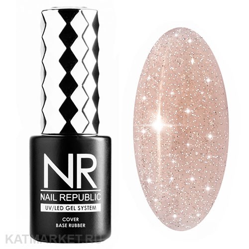 NR 10мл Камуфлирующая база Wedding с шиммером 163 11750163