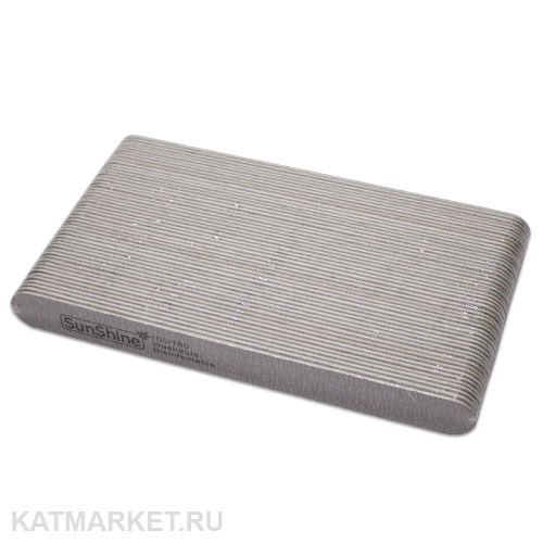 Пилка SunShine тонкая деревянная 100/180 серая, блок 50шт (1шт-14,4р) 60615011