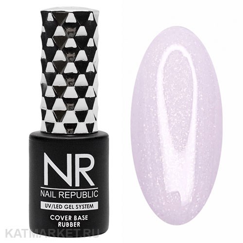 NR 10мл Камуфлирующая Каучуковая База с шиммером 12 11702012