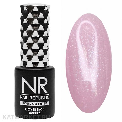 NR 10мл Камуфлирующая Каучуковая База с шиммером 14 11702014