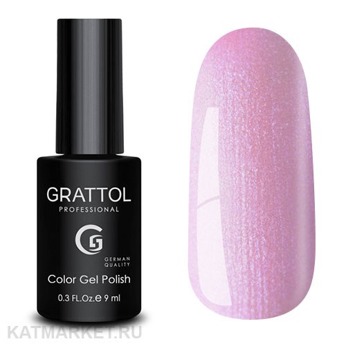 Grattol 9мл Серия Жемчуг 158 Rose Pearl 10602158