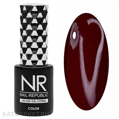 NR 10мл Гель-лак 200 Красно-коричневый 11708200