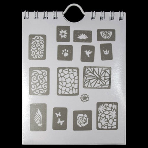 Альбом для многоразовых трафаретов 20 листов 61009001