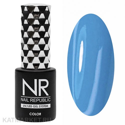 NR 10мл Гель-лак 363 Состаренный голубой 11708363