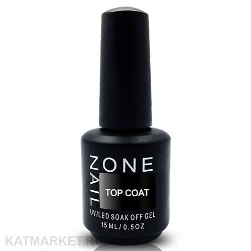 OneNail Top coat (new formula) с липким слоем, без УФ фильтра 15мл 13302061