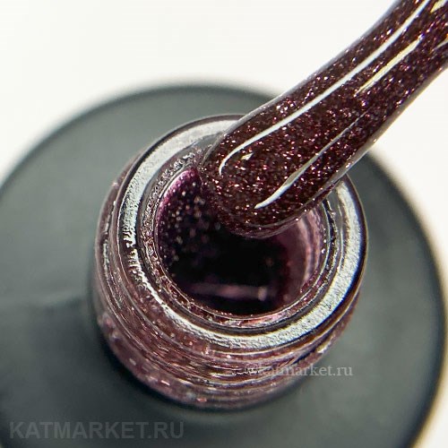 NR 10мл Светоотражающий гель-лак Flash 09 коричневый 11715009