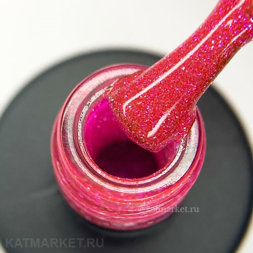 NR 10мл Светоотражающий гель-лак Flash 11 малиновый 11715011