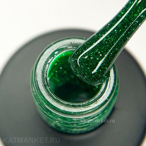 NR 10мл Светоотражающий гель-лак Flash 14 зеленый 11715014