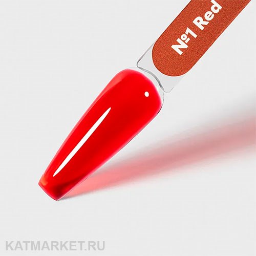 PatrisaNail 15гр Витражный гель Vitrage 01 Red 12910205