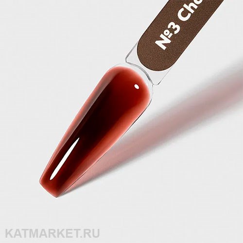 PatrisaNail 15гр Витражный гель Vitrage 03 Chocolate 12910207
