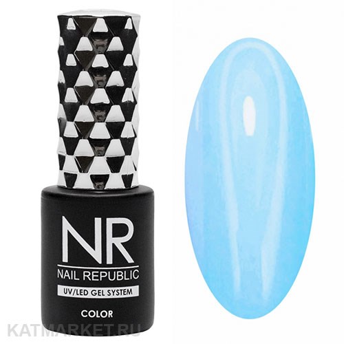 NR 10мл Гель-лак 314 Светло-голубой 11708314