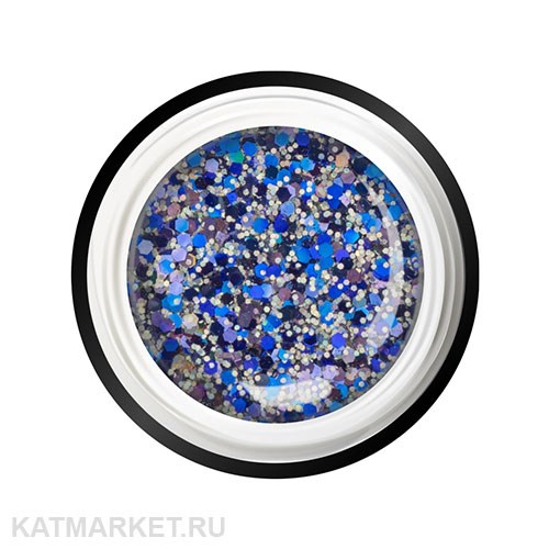 Nail Club 5мл Гель-краска с пайетками GB-19 Jasper 12205206