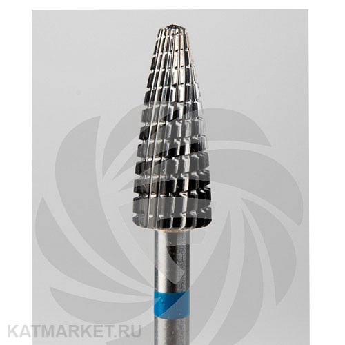 ООО "Фреза" Твердосплавная фреза с прямопоперечной нарезкой 806001 синяя 70801202