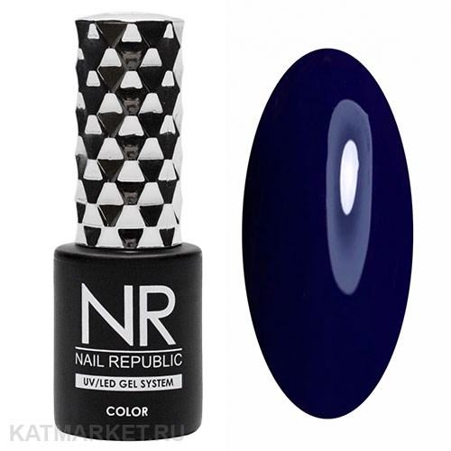 NR 10мл Гель-лак 328 Черно-синий 11708328