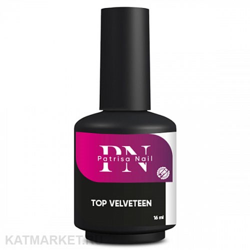 PatrisaNail Топ матовый без липкого слоя Velveteen 16мл 10901552