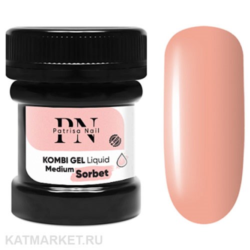 PatrisaNail Комби гель Liquid Medium Sorbet 30мл 10903743
