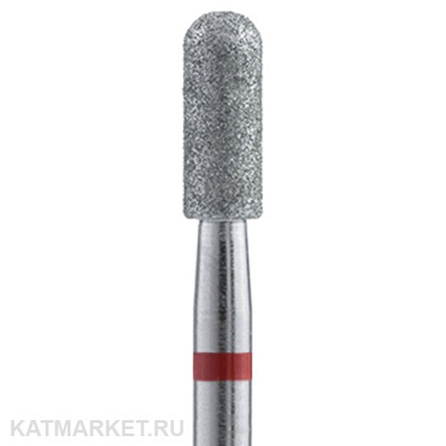 Владмива Фреза алмазная, цилиндр скругленный 3,1 мм, красный 806.104.141.514.031 70613131