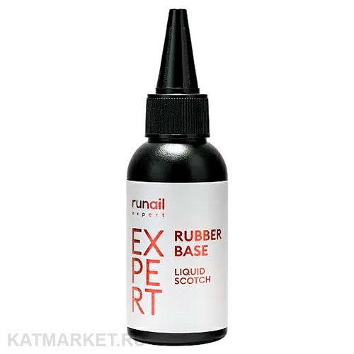Runail 119 База Rubber base liquid scotch флакон 50мл 13501012