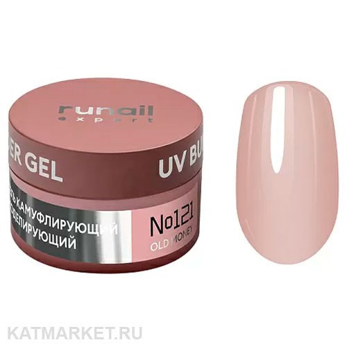 Runail 15г 121 Моделирующий УФ-гель UV Builder Gel банка 13505121