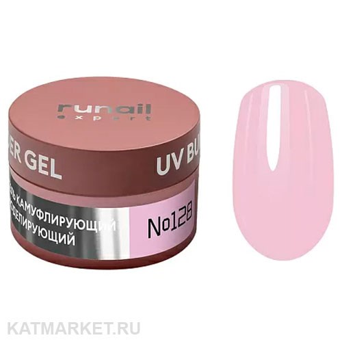 Runail 15г 128 Моделирующий УФ-гель UV Builder Gel банка 13505128
