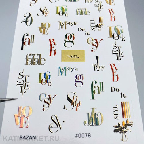 Nartex Слайдер на прозрачной пленке 78 61289078