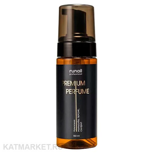 Runail 9943 Очищающая мульти-пенка для маникюра и педикюра (аромат: маракуйя, персик, сандал) 150мл 13510043