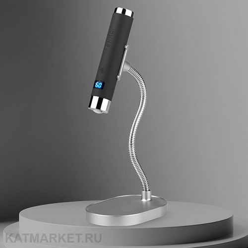 Лампа-фонарик c ИИ сенсором черная 22101394