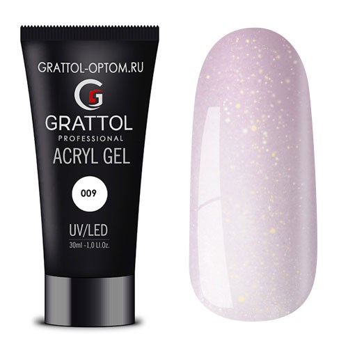 Grattol 30мл 09 Акри-гель Камуфляж с шиммером 10601809