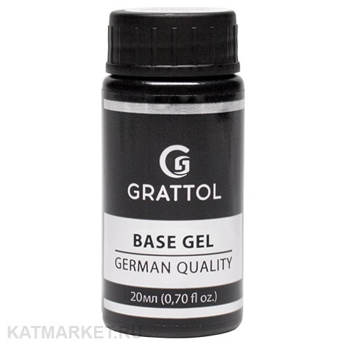 Grattol 20мл No Hema Каучуковая База 10618002