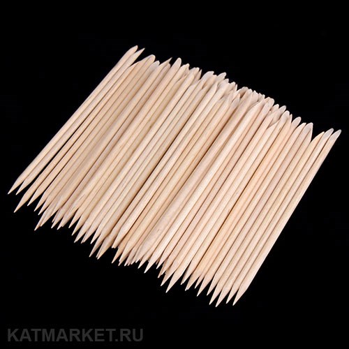 Divinail Апельсиновые палочки 114мм, набор 100шт 60807001