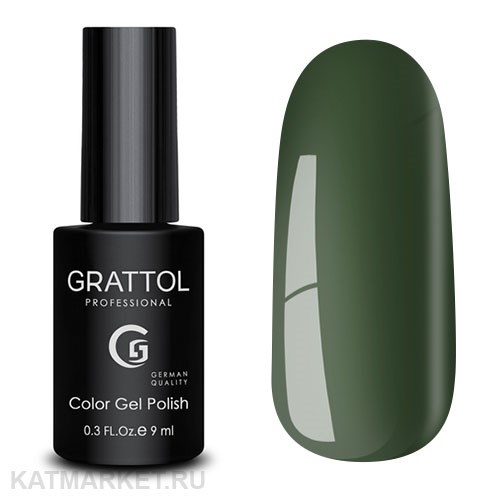 Grattol 9мл Основная серия 59 Green Gray 10602059