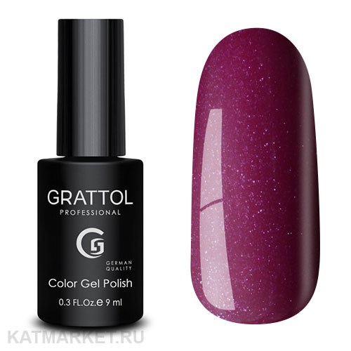 Grattol 9мл 86 Glossy Crimson Основная серия 10602086
