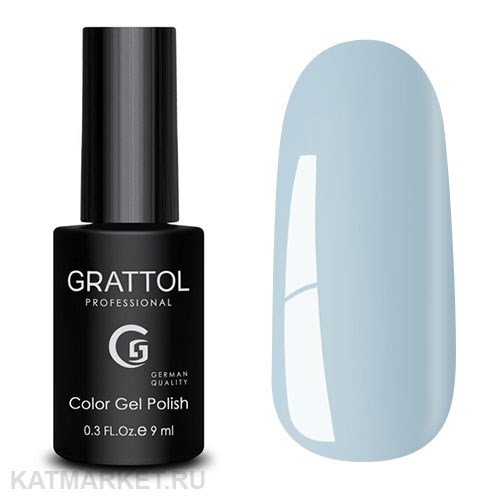 Grattol 9мл Серия Пастель 113 Powder Blue 10602113