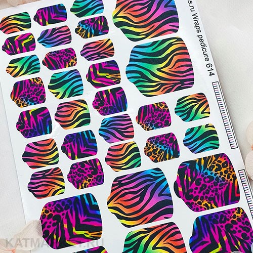 Aminails пленка 614 для педикюра 61233614