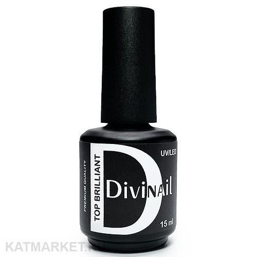 Divinail 15мл Топ Brilliant без липкого слоя 12303001