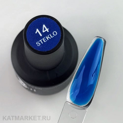 Divinail 15мл Steklo 14 Витражный гель-лак 12327014