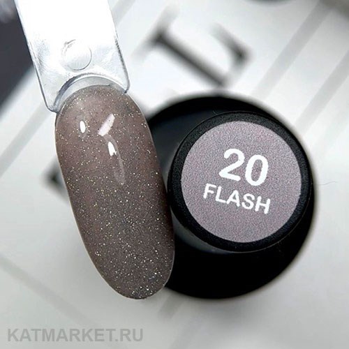 Divinail 15мл Flash Time 20 Светоотражающий гель-лак 12316030