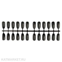 Отрывные типсы на 120 образцов для альбома, черные 60806112