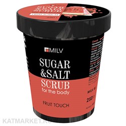 Milv 290г Арбуз Сахарно-солевой скраб для тела (18315Н) 31533004