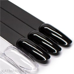 Палитра Веер Миндаль на кольце 50шт, черная 60806024