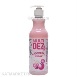 MultiDez 500мл Мыло жидкое гигиеническое баблгам, дозатор 32201411